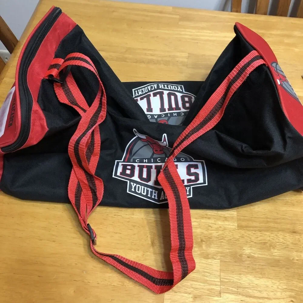 Chicago Bulls Youth Academy Duffle Bag Tote23